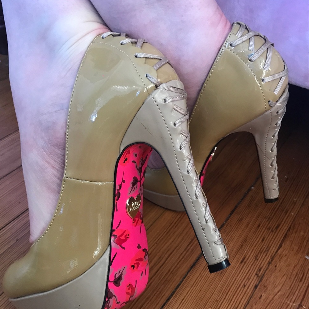 Betsey Johnson platform heels